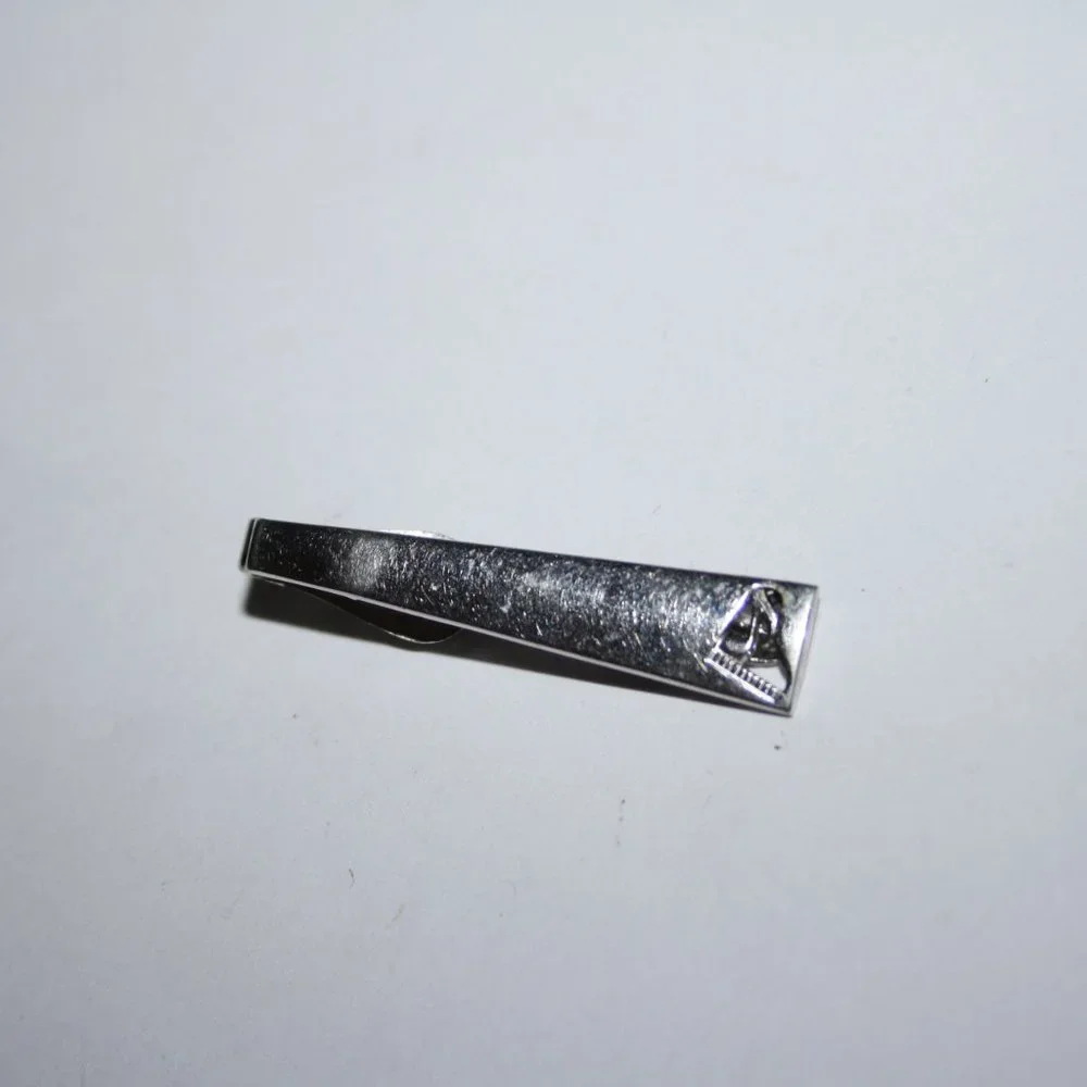 🎹✨ Silver Piano Tie Bar · Swank · Vintage ✨🎹